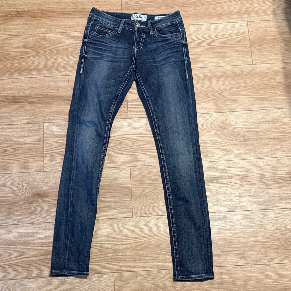 Day trip Dark Blue Women's Skinny Jeans - Lynx skinny Size 25 long
